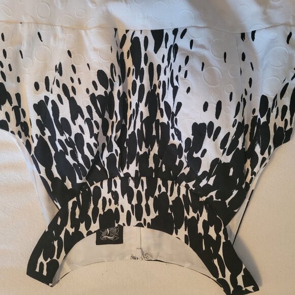 🖤 Elegant Jax Cotton Pique Dress - Size 10 🖤 - Picture 5 of 5